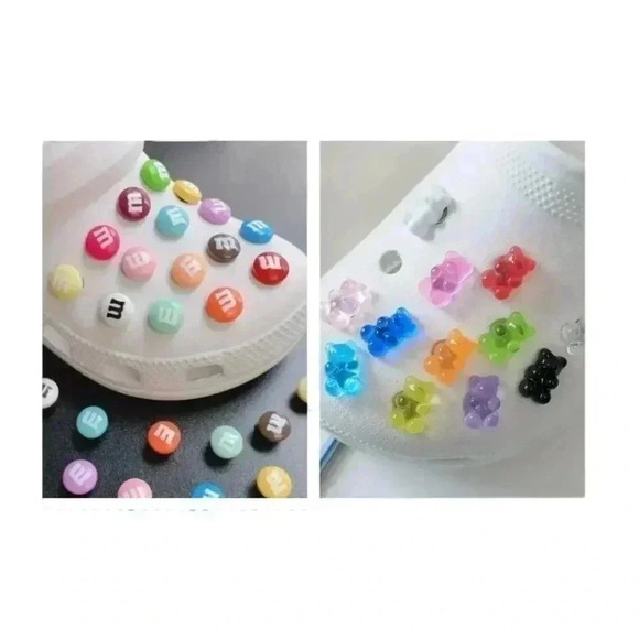 M&M and Gummy Bear Jibbitz - Picture 1 of 5